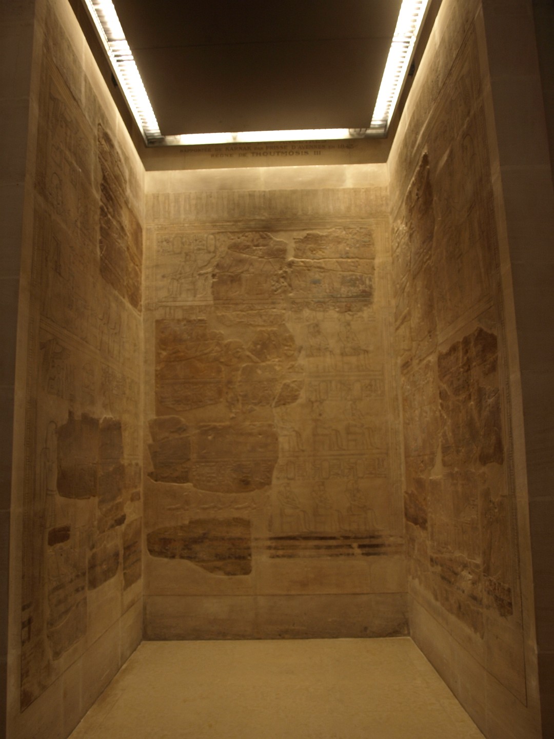 Chamber of Ancesters From the Reign of Pharoah Tutmosis III